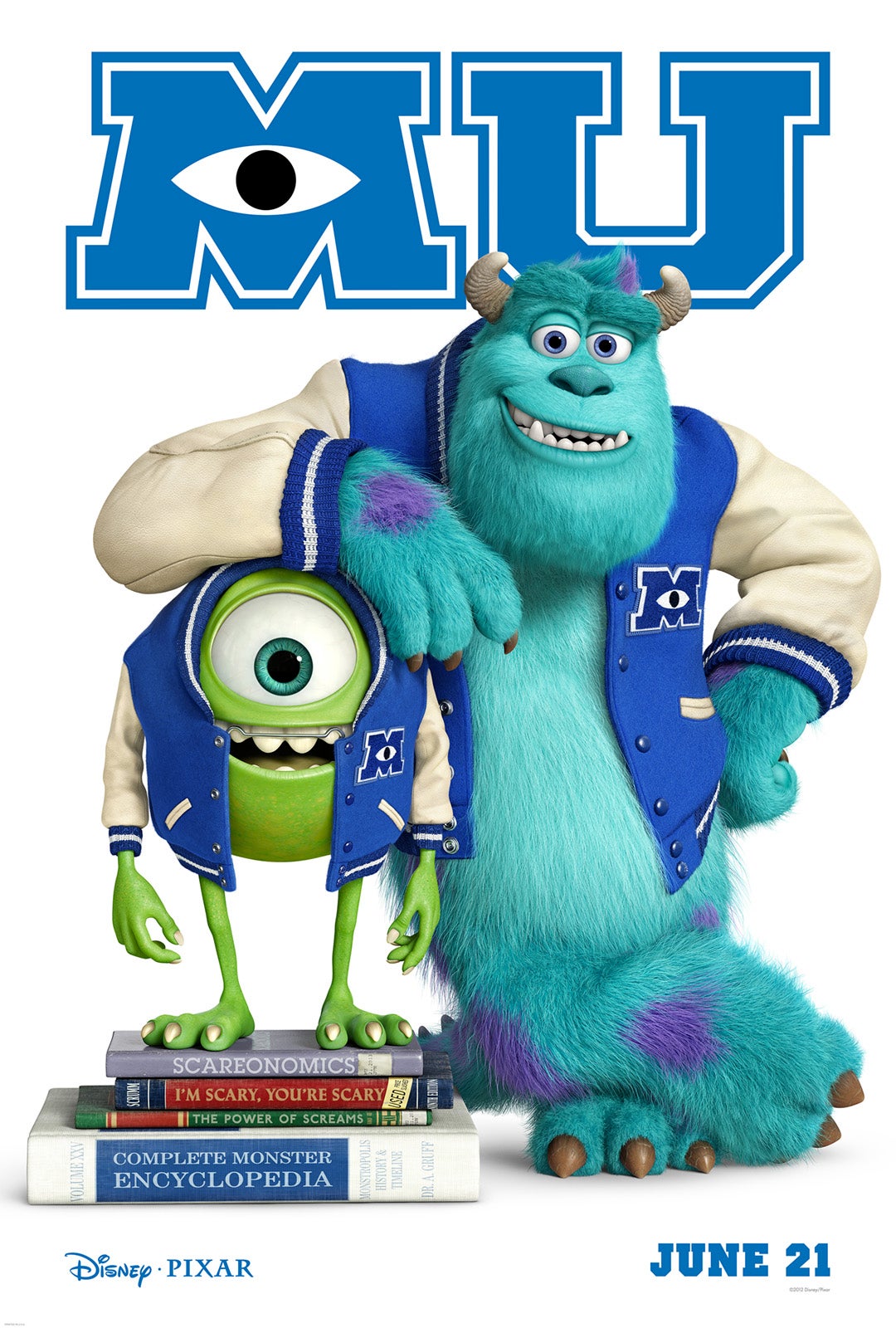 monsters university film poster Monsters University