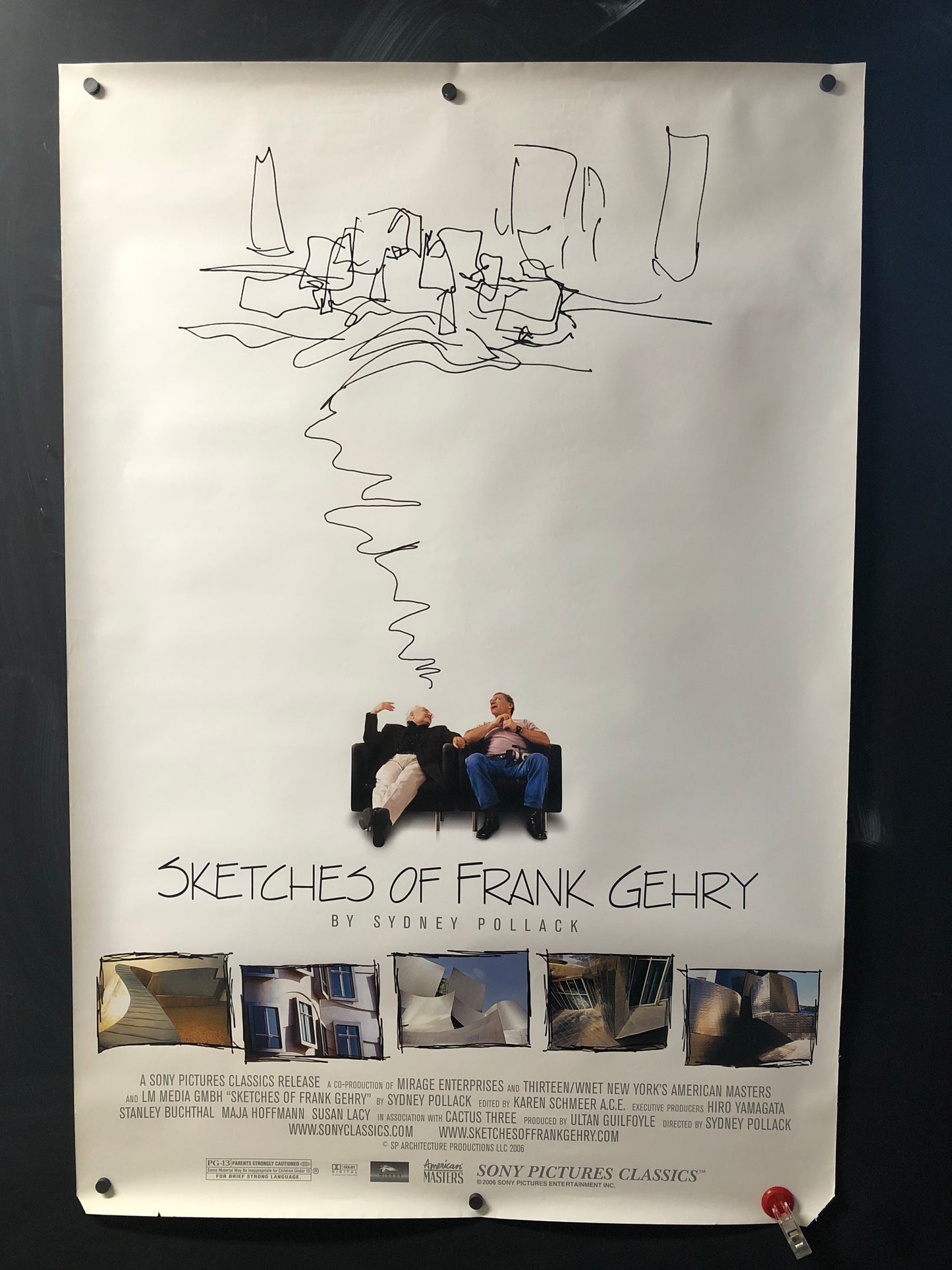 Sketches of Frank Gehry