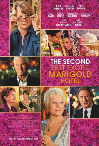 The Second Best Exotic Marigold Hotel