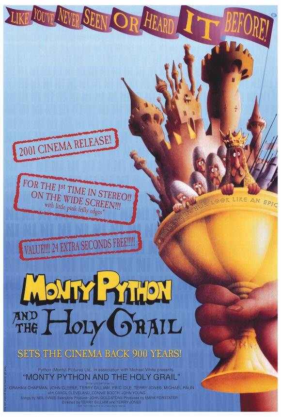Monty Python and the Holy Grail Original Movie Poster – Legacy Movie ...
